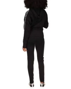 MICHAEL Michael Kors Petite Logo Stripe Zip Hoodie | Hoodies & Sweatshirts -Outlet Michael Kors Store 51Do4YB8gTS. AC SR736920
