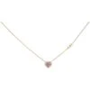 Michael Kors Sterling Silver Heart-Cut Pendant Necklace | Necklaces