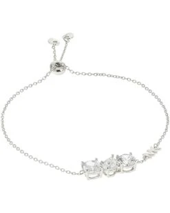 Michael Kors Sterling Silver Cluster Slider Bracelet | Bracelets