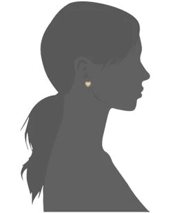 Michael Kors Crystal Heart Studs Earrings -Outlet Michael Kors Store 51WB3FwshL. AC SR736920