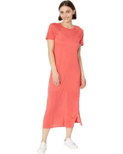 MICHAEL Michael Kors Petite Lace-Up T-Shirt Dress | Dresses -Outlet Michael Kors Store 610 4gk17L. AC SR736920