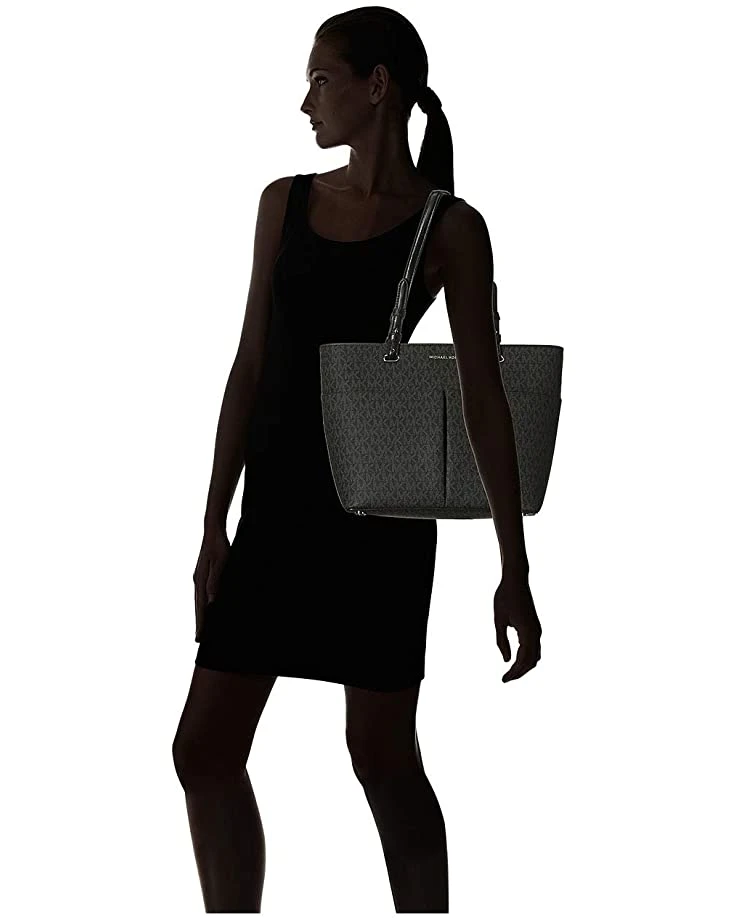 MICHAEL Michael Kors Bedford Medium Top Zip Pocket Tote | Handbags 6 MICHAEL Michael Kors Bedford Medium Top Zip Pocket Tote | Handbags - Image 6