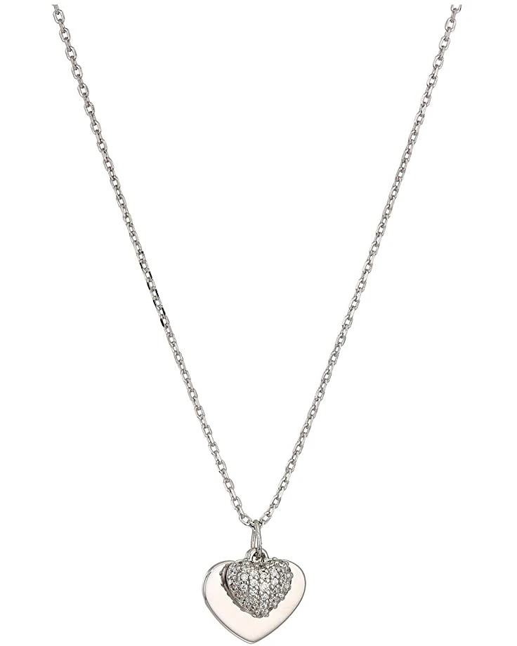 Michael Kors Precious Metal-Plated Sterling Silver Pavé Heart Necklace | Necklaces 5 Michael Kors Precious Metal-Plated Sterling Silver Pavé Heart Necklace | Necklaces - Image 5