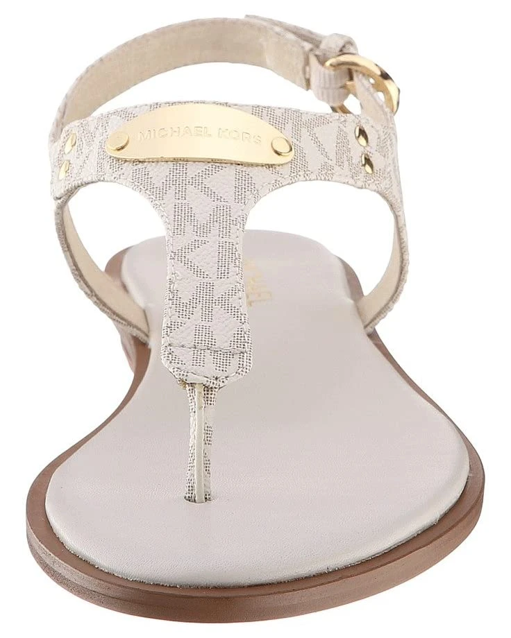 MICHAEL Michael Kors MK Plate Thong | Sandals 7 MICHAEL Michael Kors MK Plate Thong | Sandals - Image 7