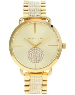 Michael Kors MK4602 - Portia Three Hand Stainless Steel Watch | Fashion Watches
