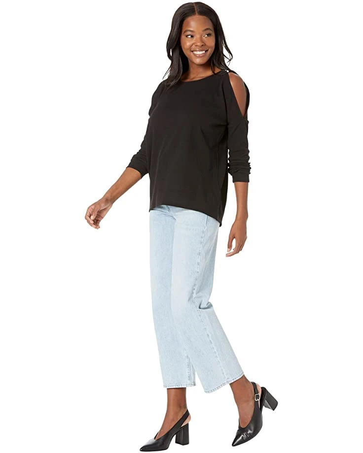 MICHAEL Michael Kors Waffle Stud Cold-Shoulder Top | Shirts & Tops 4 MICHAEL Michael Kors Waffle Stud Cold-Shoulder Top | Shirts & Tops - Image 4