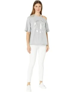 MICHAEL Michael Kors Print Cutout Shoulder Tee | Shirts & Tops 7 MICHAEL Michael Kors Print Cutout Shoulder Tee | Shirts & Tops -Outlet Michael Kors Store 61HCQO21OhL. AC SR736920