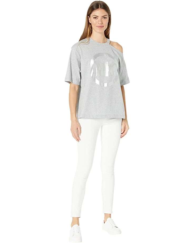 MICHAEL Michael Kors Print Cutout Shoulder Tee | Shirts & Tops 4 MICHAEL Michael Kors Print Cutout Shoulder Tee | Shirts & Tops - Image 4