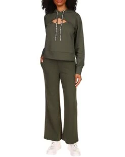 MICHAEL Michael Kors Cutout Neck Hoodie | Hoodies & Sweatshirts