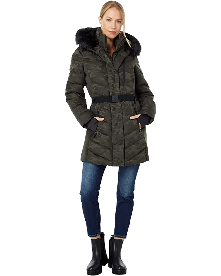MICHAEL Michael Kors Belted Active Puffer A421168B | Coats & Outerwear 4 MICHAEL Michael Kors Belted Active Puffer A421168B | Coats & Outerwear - Image 4