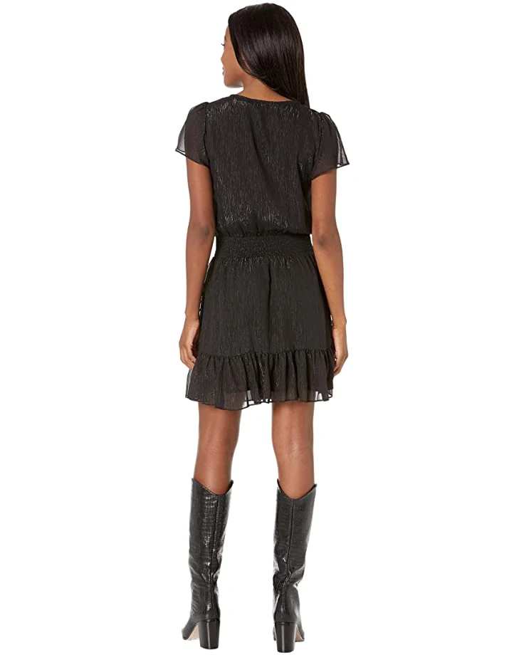 MICHAEL Michael Kors Crinkle Short Sleeve Wrap Dress | Dresses 2 MICHAEL Michael Kors Crinkle Short Sleeve Wrap Dress | Dresses - Image 2