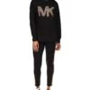 MICHAEL Michael Kors Petite Logo Split Sweatshirt | Hoodies & Sweatshirts