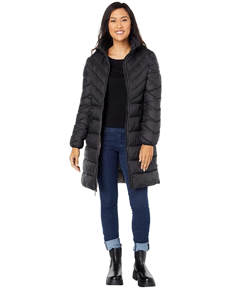 MICHAEL Michael Kors Puffer with Mixed Quilt Patterns M423242FZ | Coats & Outerwear 5 MICHAEL Michael Kors Puffer with Mixed Quilt Patterns M423242FZ | Coats & Outerwear - Image 5