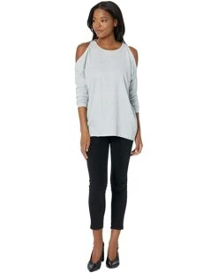 MICHAEL Michael Kors Shine Stud Cold-Shoulder Top | Shirts & Tops -Outlet Michael Kors Store 61djEFWzErL. AC SR736920