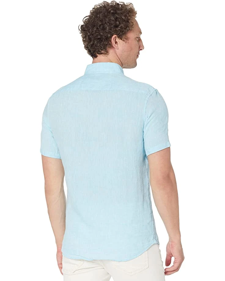 Michael Kors Short Sleeve Linen Button-Down | Shirts & Tops 2 Michael Kors Short Sleeve Linen Button-Down | Shirts & Tops - Image 2