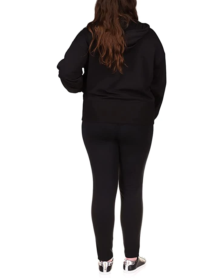 MICHAEL Michael Kors Plus Size Logo Stripe Zip Hoodie | Hoodies & Sweatshirts 3 MICHAEL Michael Kors Plus Size Logo Stripe Zip Hoodie | Hoodies & Sweatshirts - Image 3