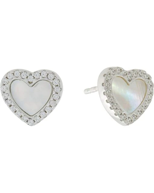 Michael Kors Kors Love Pave and Mother-of-Pearl Heart Earrings 7 Michael Kors Kors Love Pave and Mother-of-Pearl Heart Earrings -Outlet Michael Kors Store 61uNCdBjK3L. AC SR736920