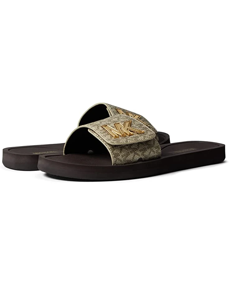 MICHAEL Michael Kors MK Slide | Sandals 10 MICHAEL Michael Kors MK Slide | Sandals - Image 10