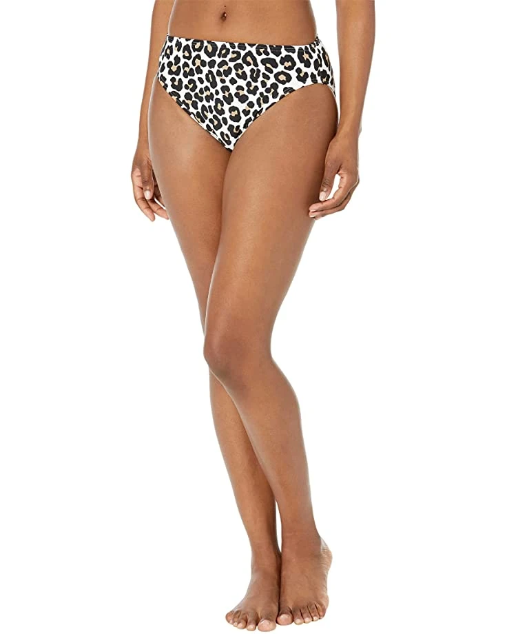 MICHAEL Michael Kors Leopard High-Waist Bikini Bottoms | Swimwear 1 MICHAEL Michael Kors Leopard High-Waist Bikini Bottoms | Swimwear
