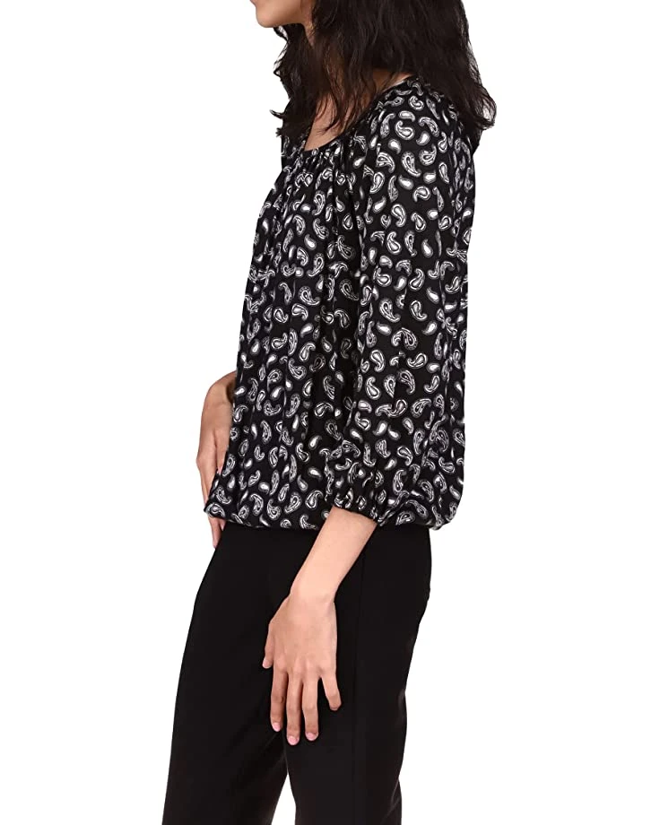 MICHAEL Michael Kors Paisley Peasant Top | Shirts & Tops 2 MICHAEL Michael Kors Paisley Peasant Top | Shirts & Tops - Image 2