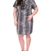 MICHAEL Michael Kors Plus Size Snake Logo Hoodie Dress | Dresses