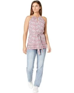 MICHAEL Michael Kors Petite Halter Chain Border Top | Shirts & Tops 7 MICHAEL Michael Kors Petite Halter Chain Border Top | Shirts & Tops -Outlet Michael Kors Store 719PUnuNQGL. AC SR736920