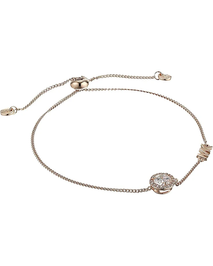 Michael Kors Precious Metal-Plated Sterling Silver CZ Charm Slider Bracelet | Bracelets 1 Michael Kors Precious Metal-Plated Sterling Silver CZ Charm Slider Bracelet | Bracelets