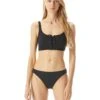 MICHAEL Michael Kors Essentials Lace Front Bikini Top | Swimwear
