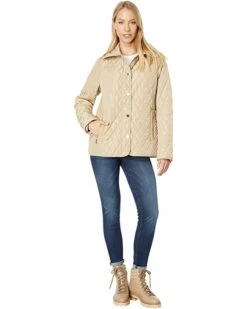 MICHAEL Michael Kors Short Snap Front Quilt M425132FZ | Coats & Outerwear -Outlet Michael Kors Store 71EA2vx1TSL. AC SR736920