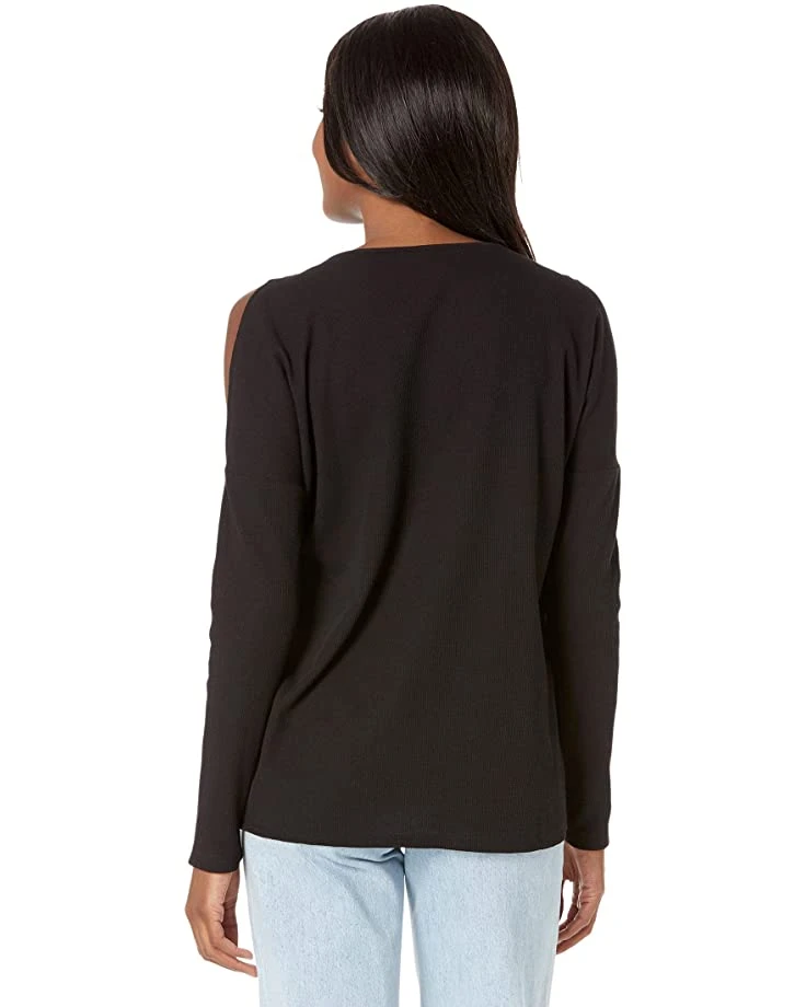 MICHAEL Michael Kors Waffle Stud Cold-Shoulder Top | Shirts & Tops 2 MICHAEL Michael Kors Waffle Stud Cold-Shoulder Top | Shirts & Tops - Image 2
