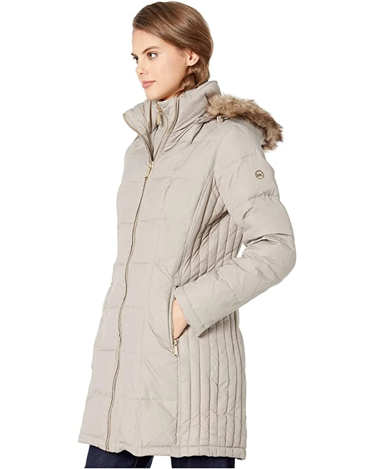 MICHAEL Michael Kors 3/4 Down with Bib M824452TZ | Coats & Outerwear 2 MICHAEL Michael Kors 3/4 Down with Bib M824452TZ | Coats & Outerwear - Image 2