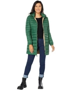 MICHAEL Michael Kors Puffer with Narrowed Quilt at Waist M424268FZ | Coats & Outerwear -Outlet Michael Kors Store 71M2lMhOfFL. AC SR736920