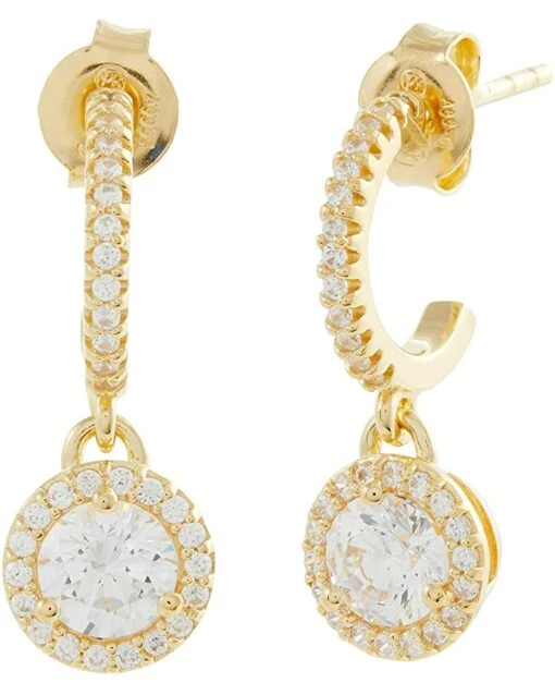 Michael Kors Kors MK Mini Hoops Earrings with Pave Halo Charm 8 Michael Kors Kors MK Mini Hoops Earrings with Pave Halo Charm -Outlet Michael Kors Store 71Wyci18IJL. AC SR736920