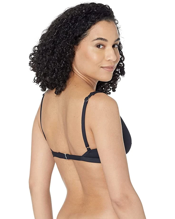 MICHAEL Michael Kors Essentials Solid Triangle Bikini Top | Swimwear 2 MICHAEL Michael Kors Essentials Solid Triangle Bikini Top | Swimwear - Image 2