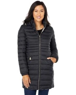 MICHAEL Michael Kors Puffer with Narrowed Quilt at Waist M424268FZ | Coats & Outerwear -Outlet Michael Kors Store 71egmR vObL. AC SR736920
