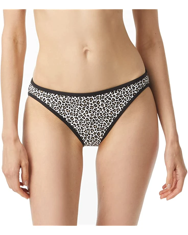 MICHAEL Michael Kors Mini Leopard Classic Bikini Bottoms | Swimwear 1 MICHAEL Michael Kors Mini Leopard Classic Bikini Bottoms | Swimwear