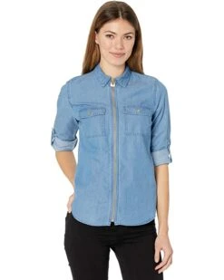 MICHAEL Michael Kors Tencel Dog Tag Top | Shirts & Tops