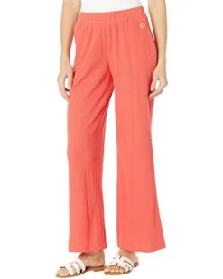 MICHAEL Michael Kors Waffle Wide Leg Pants