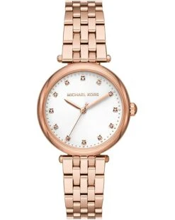 Michael Kors MK4568 - Diamond Darci Three-Hand Stainless Steel Watch | Fashion Watches