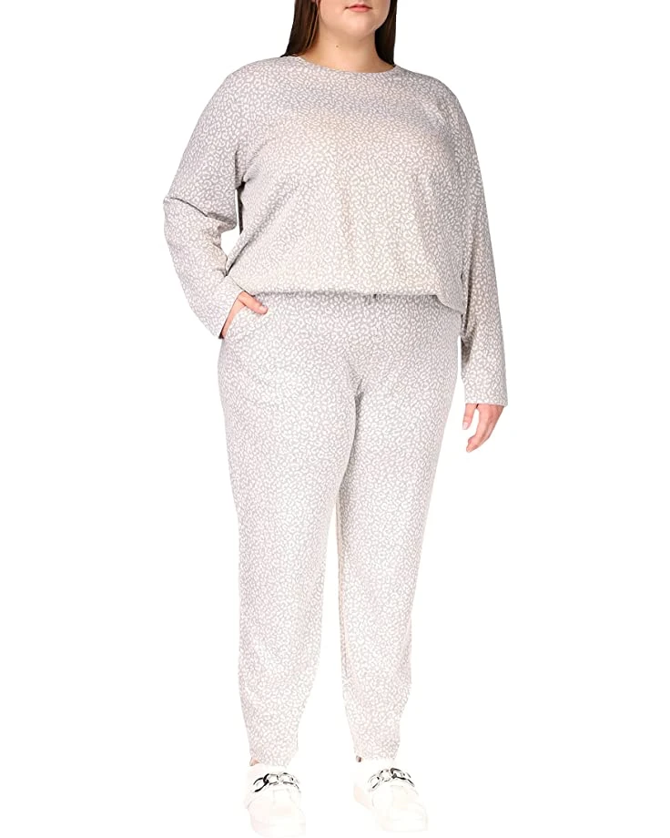 MICHAEL Michael Kors Plus Size Cheetah Jacquard Elastic Long Sleeve Tee | Shirts & Tops 1 MICHAEL Michael Kors Plus Size Cheetah Jacquard Elastic Long Sleeve Tee | Shirts & Tops