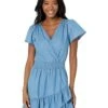 MICHAEL Michael Kors Short Sleeve Tencel Wrap Dress | Dresses