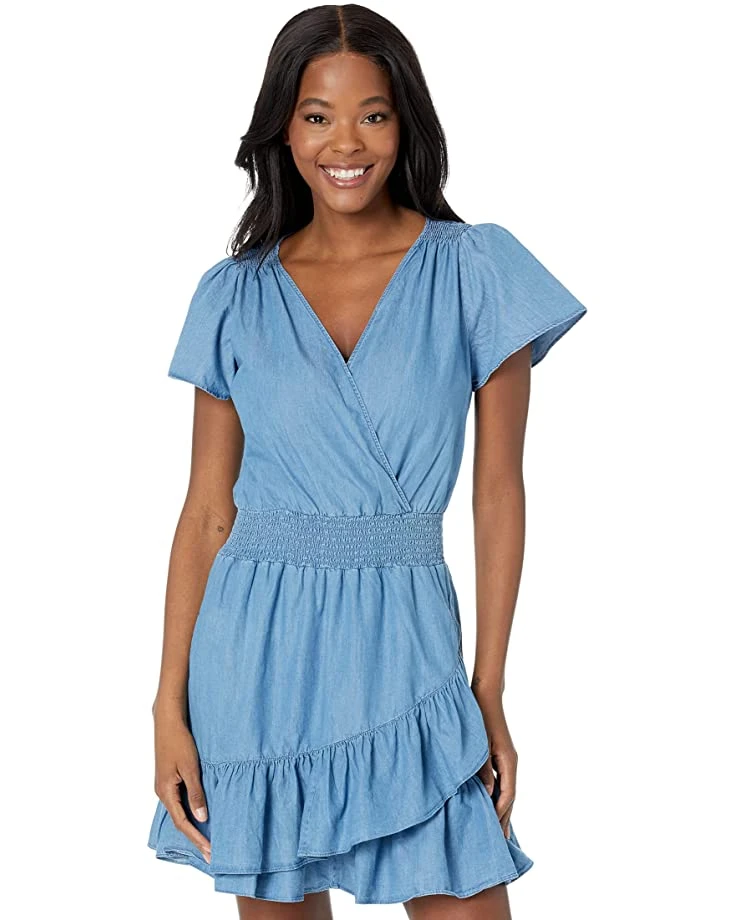 MICHAEL Michael Kors Short Sleeve Tencel Wrap Dress | Dresses 1 MICHAEL Michael Kors Short Sleeve Tencel Wrap Dress | Dresses