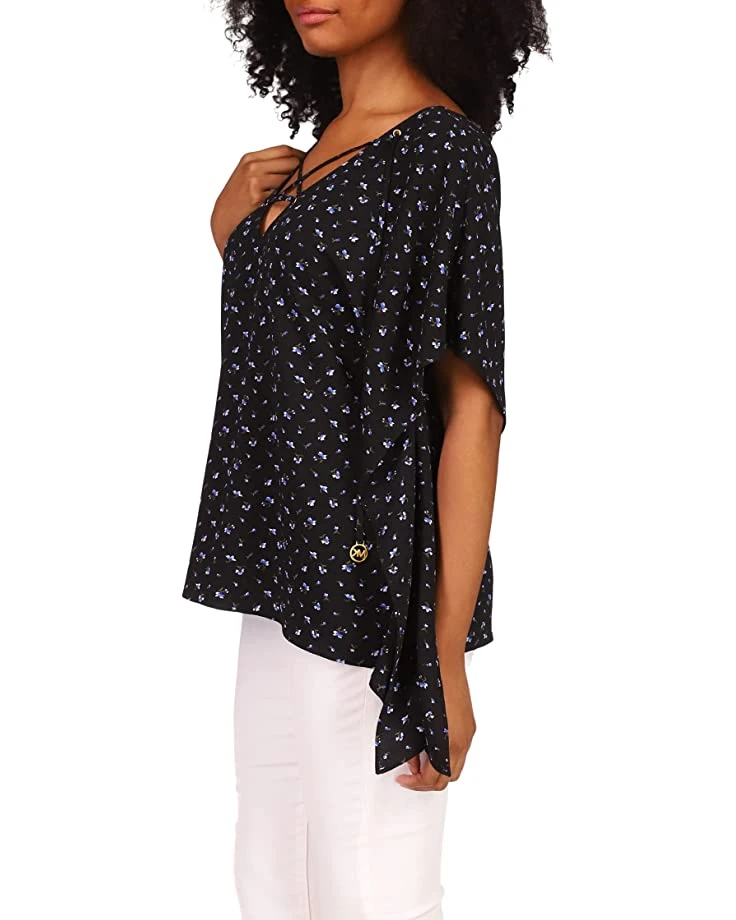 MICHAEL Michael Kors Floral Ditsy Hank Hem Top | Shirts & Tops 2 MICHAEL Michael Kors Floral Ditsy Hank Hem Top | Shirts & Tops - Image 2