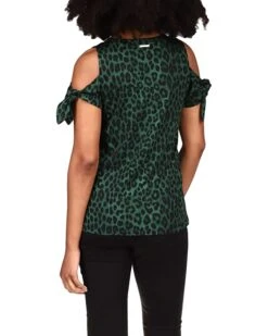 MICHAEL Michael Kors Cheetah Cold-Shoulder T-Shirt | Shirts & Tops 6 MICHAEL Michael Kors Cheetah Cold-Shoulder T-Shirt | Shirts & Tops -Outlet Michael Kors Store 71tVmfXl8fS. AC SR736920