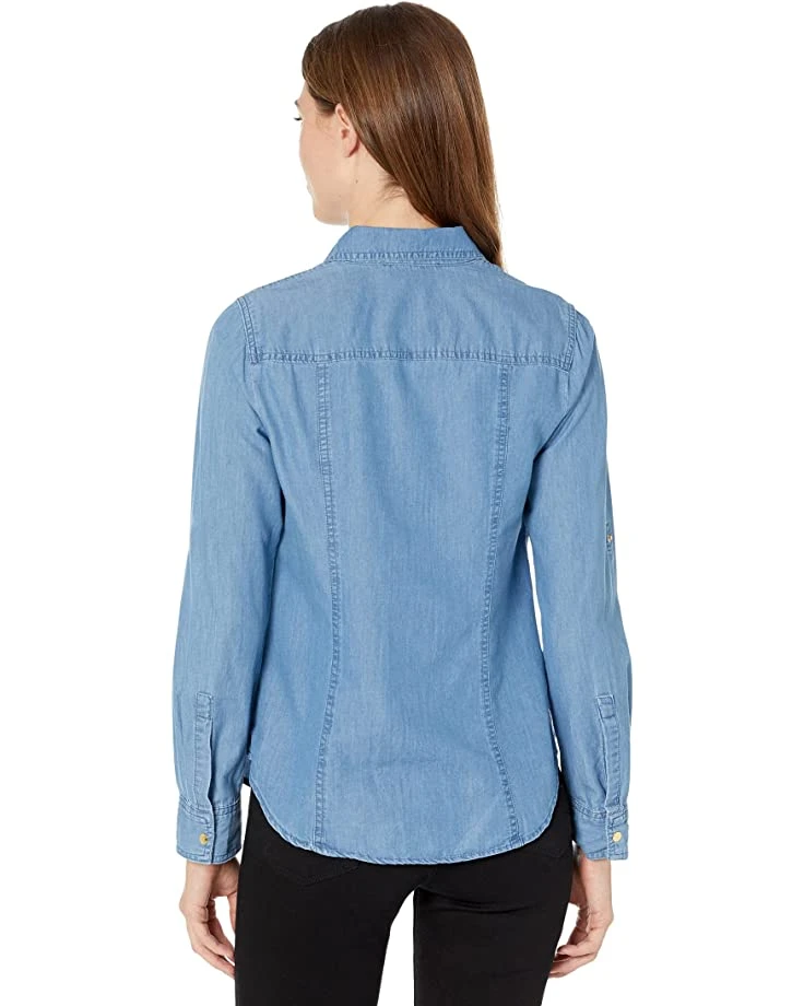 MICHAEL Michael Kors Tencel Dog Tag Top | Shirts & Tops 2 MICHAEL Michael Kors Tencel Dog Tag Top | Shirts & Tops - Image 2