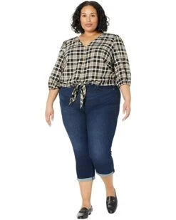 MICHAEL Michael Kors Plus Size Yarn-Dye Flannel Tie Front Top | Shirts & Tops 7 MICHAEL Michael Kors Plus Size Yarn-Dye Flannel Tie Front Top | Shirts & Tops -Outlet Michael Kors Store 71vcETtkkzL. AC SR736920