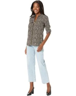 MICHAEL Michael Kors Floral Vine Dog Tag Top | Shirts & Tops -Outlet Michael Kors Store 71xjX7Ys1nL. AC SR736920