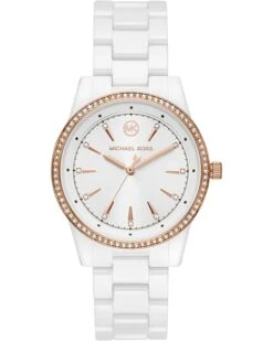 Michael Kors MK6837 - Ritz Three Hand Ceramic Watch | Fashion Watches