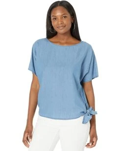 MICHAEL Michael Kors Tencel Side-Tie Top | Shirts & Tops