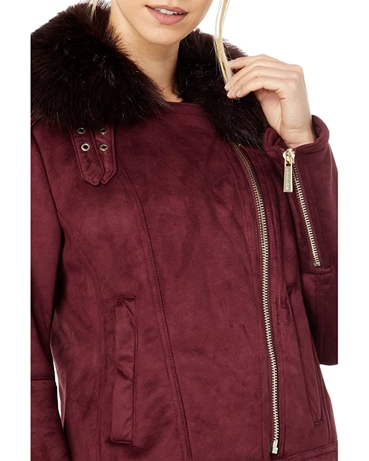 MICHAEL Michael Kors Faux Shearling M521041T | Coats & Outerwear 3 MICHAEL Michael Kors Faux Shearling M521041T | Coats & Outerwear - Image 3